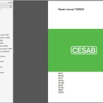 Cesab Forklift 21.2 GB PDF Part Catalog Service Manual