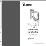 Cesab Forklift 21.2 GB PDF Part Catalog Service Manual