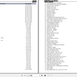 Challenger WT380 Tractor Parts Manual PDF VBWT380