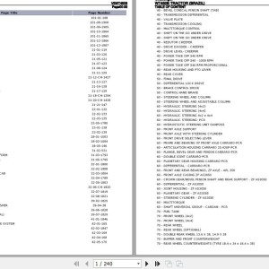 Challenger WT450B Tractor Parts Manual PDF VBWT450B
