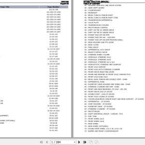 Challenger WT460 Tractor Parts Manual PDF VBWT460