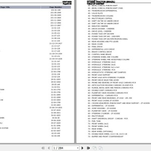 Challenger WT460B Tractor Parts Manual PDF VBWT460B