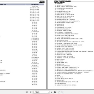 Challenger WT480 Tractor Parts Manual PDF VBWT480