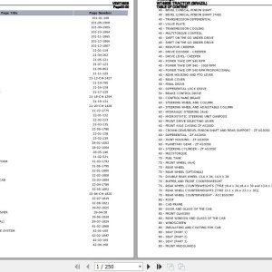 Challenger WT490B Tractor Parts Manual PDF VBWT490B
