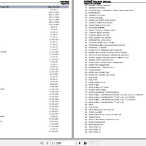 Challenger WT560B Tractor Parts Manual PDF VBWT560B