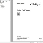 Challenger MT845E MT855E MT865E MT875E Operator Manual 556245D1A