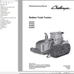 Challenger MT845E MT855E MT865E MT875E Workshop Service Manual 79036240B