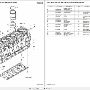 Challenger MT851 2021-2025 MXXX1001-PXXX9999 Part Book