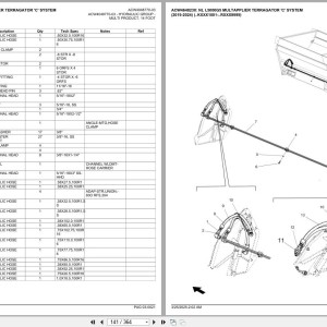 Challenger Multapplier Terragator C System NL L5000G5 (2019-2024) Parts Catalog