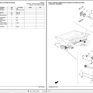 Challenger TG8400C Chassis & Systems Parts Catalog 2019-2025