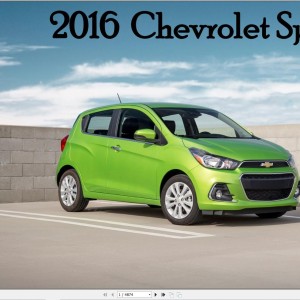 Chevrolet Spark 2016 Service Repair Manual and Wiring Diagram