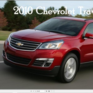 Chevrolet Traverse 2010 Service Repair Manual and Wiring Diagram