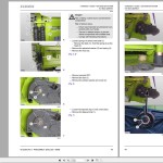 Claas DIRECT DISC 520 Comfort Forage Harvesters Repair Manual 2008