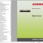 Claas DIRECT DISC 520 Comfort Forage Harvesters Repair Manual 2008