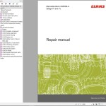Claas Mercedes-Benz Engine OM936LA Stage IV and V Repair Manual 00 0301 540 1