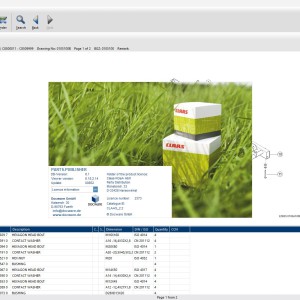 Claas Parts Doc 2.2 852 Electronic Parts Catalog 10.2024