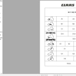 CLAAS Tractor FULL Model Assembly Operators Technical Manual