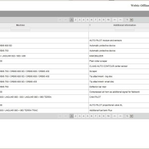 Claas WebTIC Offline Polski Service Documentation 09.2024