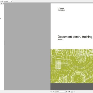 Claas LEXION TUCANO Level 2 Service Technical, Training Document