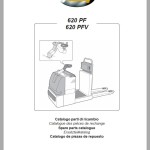 Clark 620 PF PF PFV PM PMV Diagram Parts Operating and Maintenance Manual