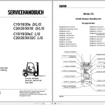 Clark C 20 - 32C L G Service Manual 8076486 SM 819
