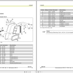 Clark C15 - C35 Cabin Parts Manual 4581110 PB-EU113