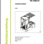 Clark COP1 8249 Operator Manual 4582245 OM-EU191