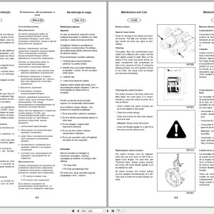 Clark CTM CEM 10 - 20S GEF 7097 7102 Operator Manual 4350848 OI-788 GEF
