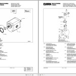 Clark CTM CEM 10 - 20S GEF 7097 7102 Parts Manual 4350846