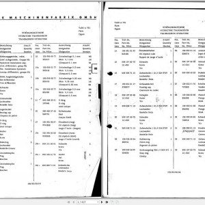 Clark DCY 40 - 50 LOT 5810 Parts Manual