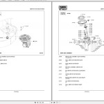 Clark OSX 15 OSX15 9798 KF Parts Manual 8089349