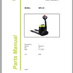 Clark WPio18 8288 Parts Manual PB-EU147