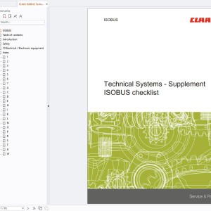 CLAAS XERION 3000-2500 033 Assembly Operators Technical Manual