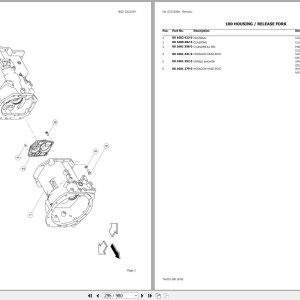CLAAS TALOS 200 2216010680-2216019999 Parts Catalog