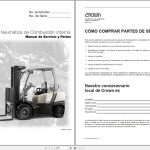 Crown 3.06 GB PDF Forklift 2024 Parts Manual