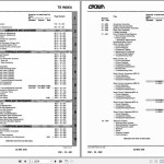 Crown 1.8 TS EV100 Service & Parts Manual