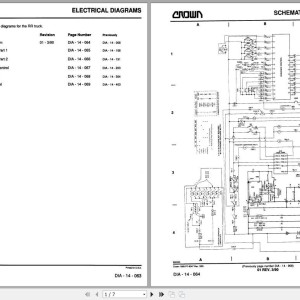 Crown 35-45 RR TT Electrical & Hydraulic Schematic