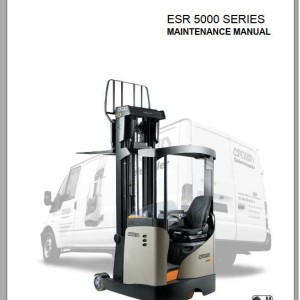 Crown ESR 5000 Series Maintenance Manual 812577-006