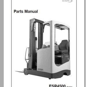 Crown ESR4500 Series Parts Manual 812704-006