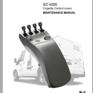 Crown Fingertip Control Levers SC 4200 Maintenance Manual 812765-006