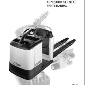 Crown GPC2000 Series Parts Manual 812720-006