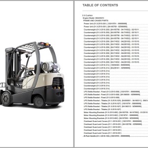 Crown IC C-5 Cushion Engine 4024AN10 Parts and Service Manual