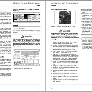 Crown IC C-G Pneumatic 5 Series 7-12K Operation Maintenance and Service Manual