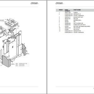 Crown MPC 3000 QPR Parts and Service Manual