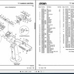 Crown PC40 60 80 Parts Manual