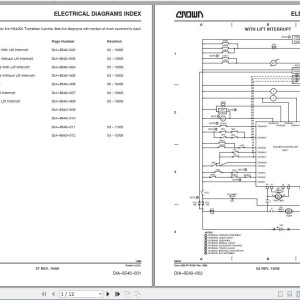 Crown PE 4000 Electrical Schematic