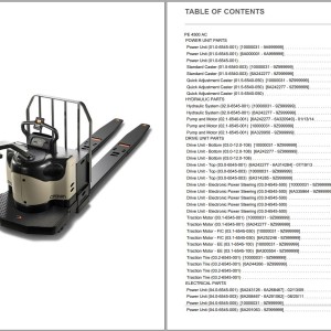 Crown PE 4500 AC Parts and Service Manual