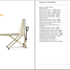 Crown PTH 50 S Series Parts and Service Manual