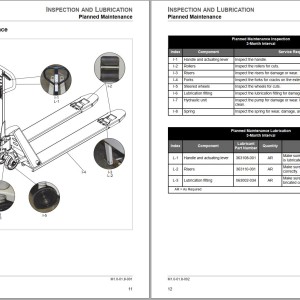 Crown PTH50 L Parts and Service Manual