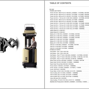 Crown RD 3000 Parts and Service Manual